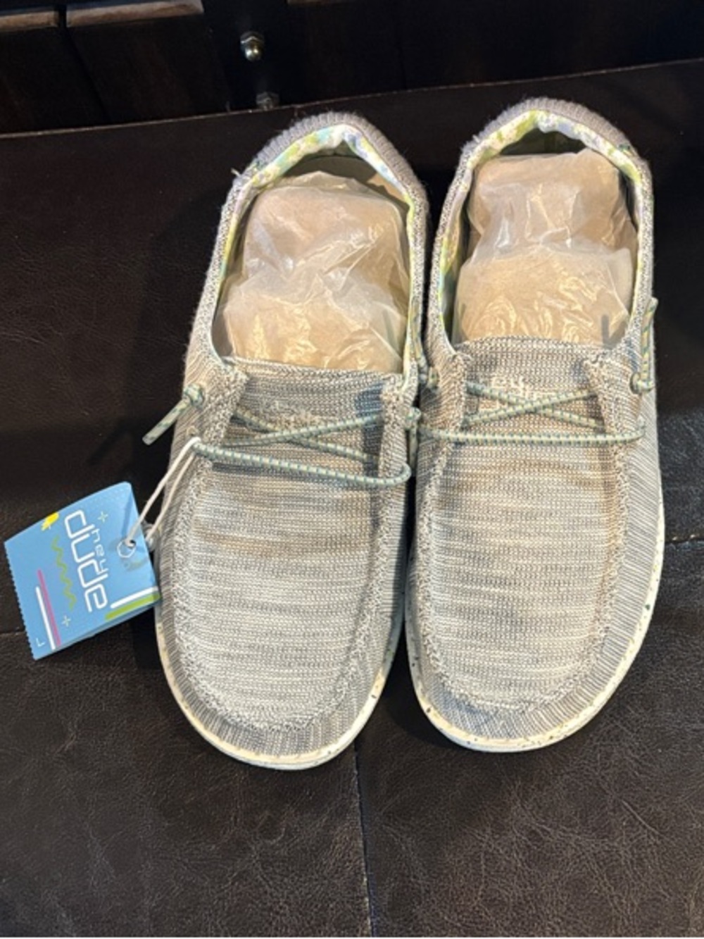 Hey Dude KidEuro 33 Lightweight Slip-On Sneakers Wendy Youth Stretch Pearl River